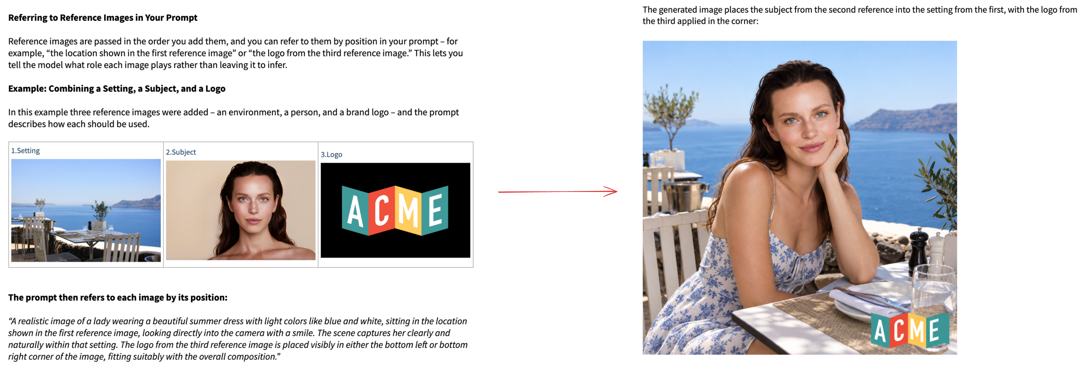 Aperçu 1/4 — Générateur d'images IA : utilisez vos propres images comme modèles visuels