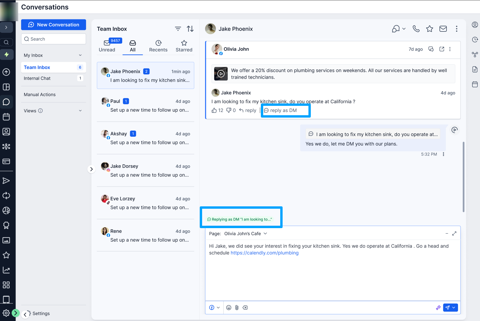 Aperçu 4/11 — Les commentaires des réseaux sociaux arrivent directement dans votre boîte de réception