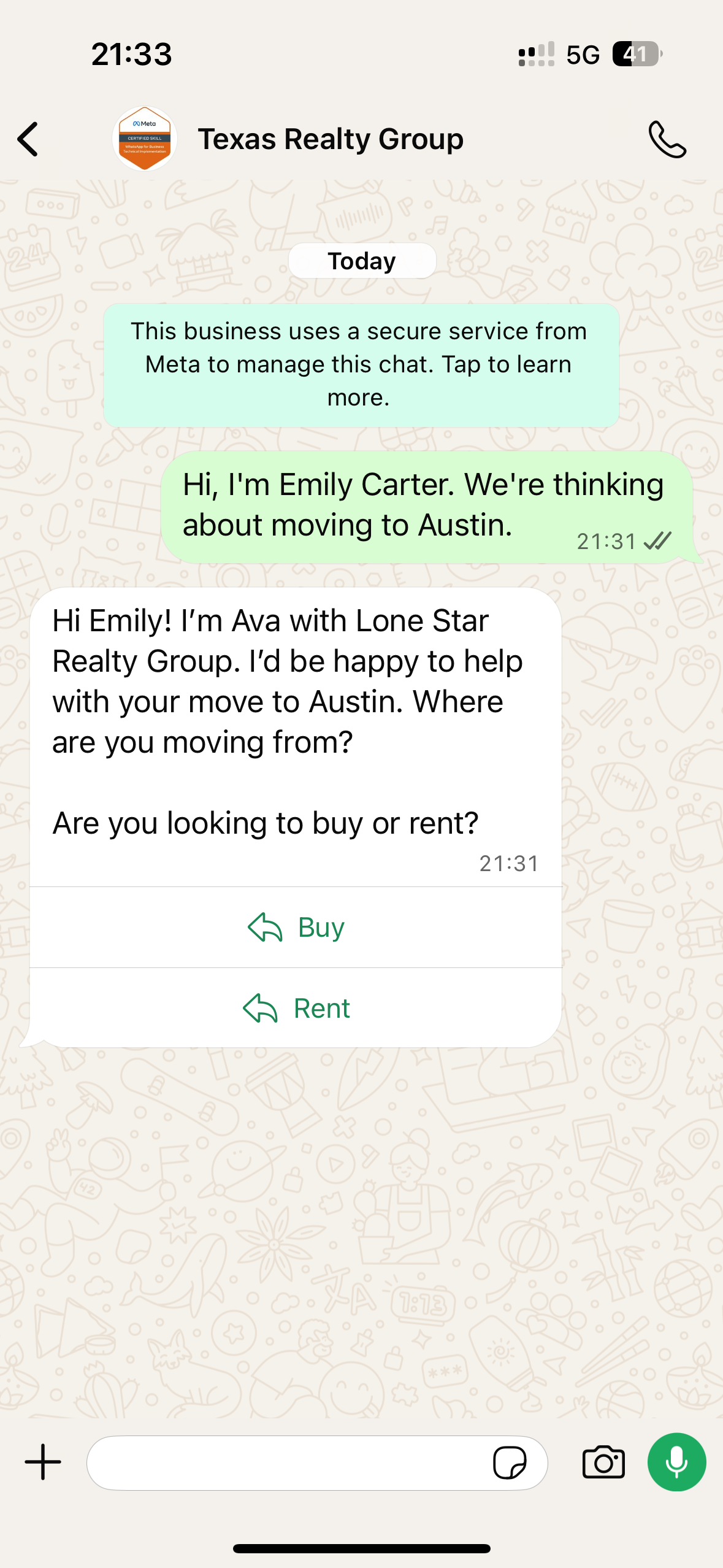 Aperçu 5/14 — Les agents IA peuvent maintenant envoyer des boutons, des listes, des images et des fichiers sur WhatsApp, Messenger, Instagram et le clavardage