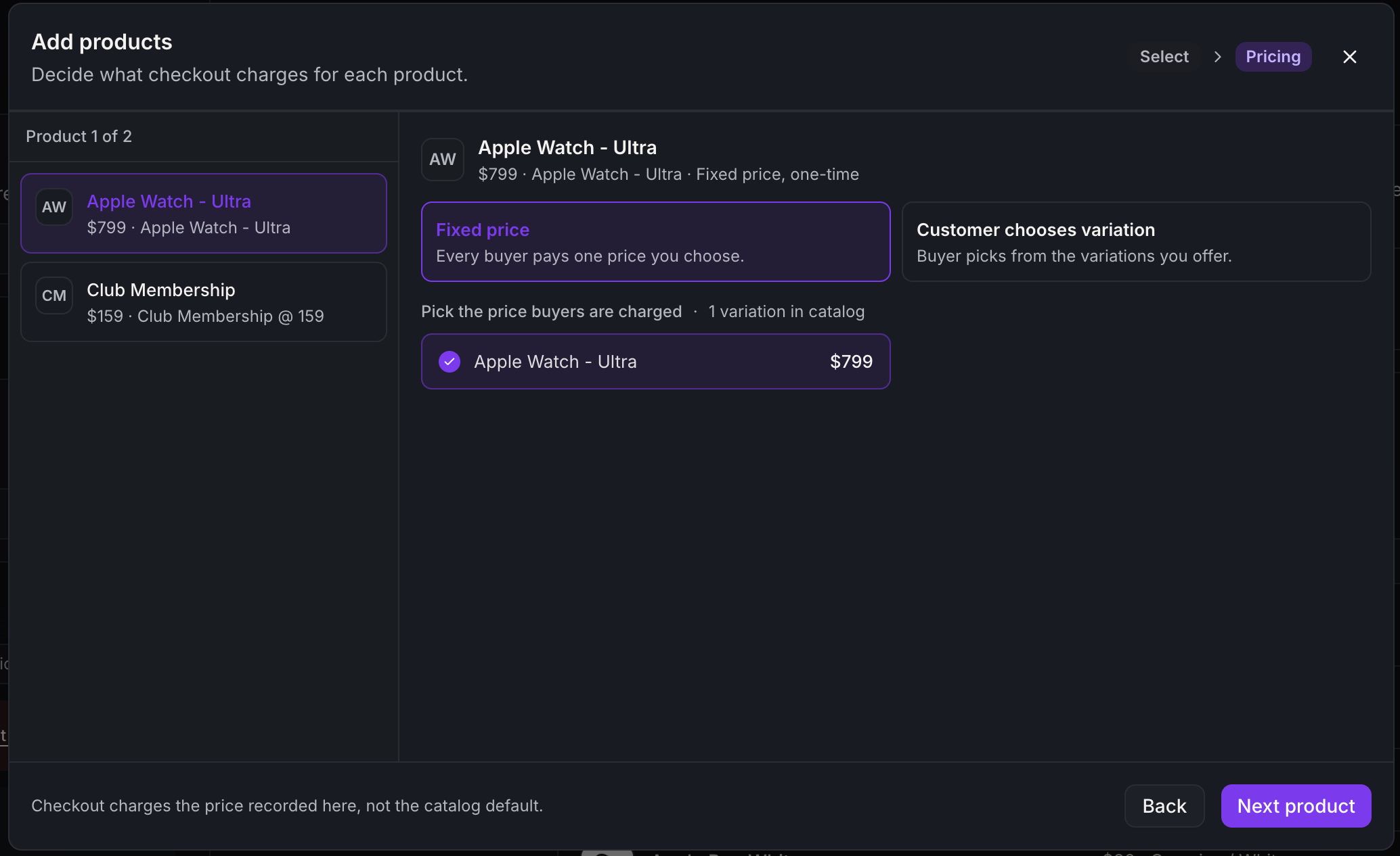 Aperçu 3/7 — AI Studio : vendre des produits et accepter les paiements