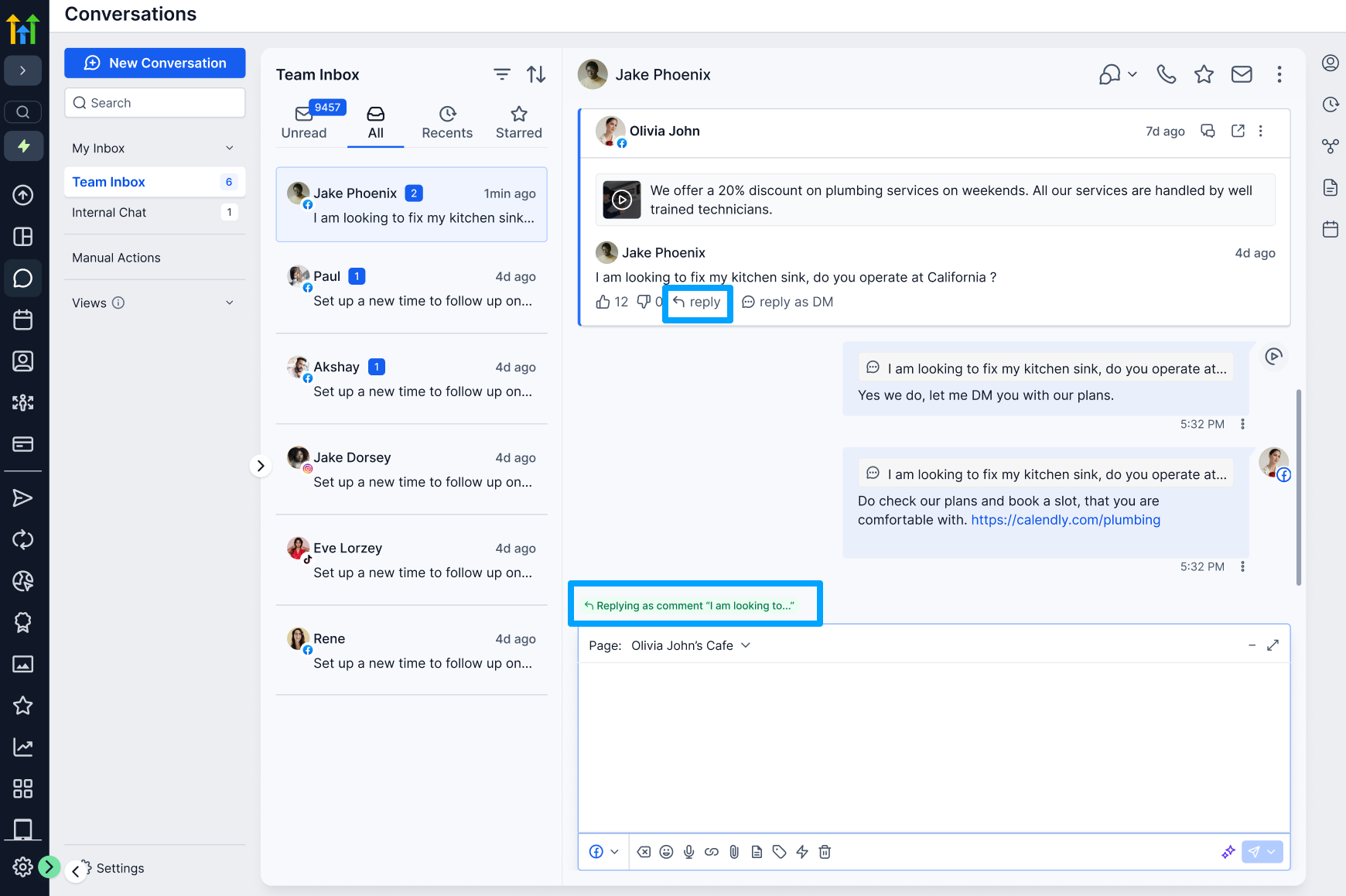 Aperçu 3/11 — Les commentaires des réseaux sociaux arrivent directement dans votre boîte de réception