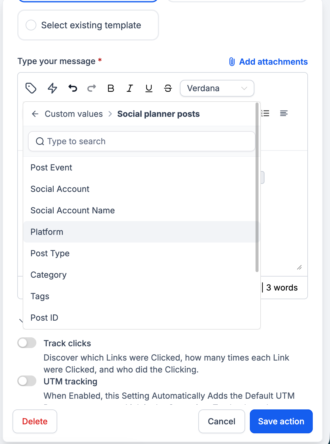 Aperçu 4/5 — Automates vos publications sur les réseaux sociaux avec les nouveaux déclencheurs