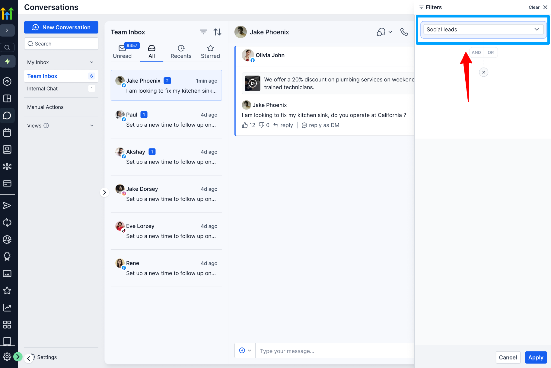 Aperçu 8/11 — Les commentaires des réseaux sociaux arrivent directement dans votre boîte de réception