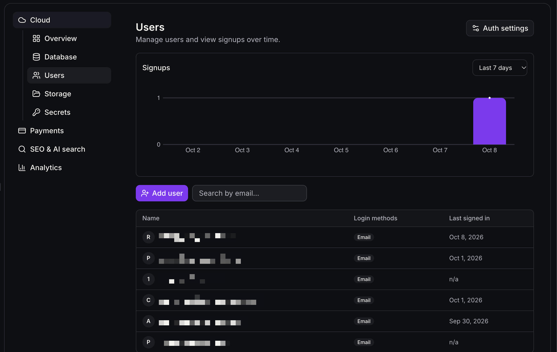 Aperçu 5/10 — AI Studio Cloud : une véritable base de données pour vos applications